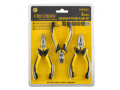 Set: Clește tăietoare 125mm din oțel carbon - 3 bucăți