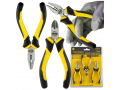 Set: Clește tăietoare 125mm din oțel carbon - 3 bucăți