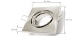 Set: 5x spot încastrat mobil SATI satinat + bec LED 5W 4500K + soclu GU10