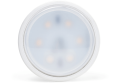 Set: 5x corp de iluminat halogen îngropat alamă TASI + bec LED 5W 4500K + soclu GU10