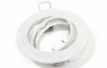 Set: 5x corp de iluminat halogen sub tencuială fix alb TASI + bec LED 5W 4500K + soclu GU10