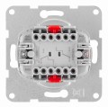Mecanism întrerupător cap-scară dublu – Visio S50/S55 cu 2 butoane – Comutator cap-scară – Gri