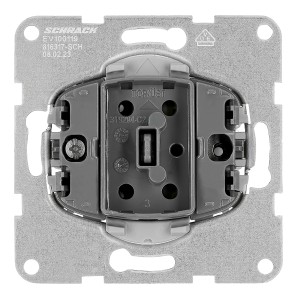 Mecanism pentru buton cu revenire – Visio S50/S55 cu 1 buton – Gri
