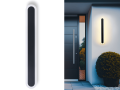 Lampă de fațadă – aplică de grădină – corp de iluminat exterior LED LS012 38W 120cm – Negru – Alb neutru (4500K)
