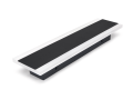 Lampă de fațadă – corp de iluminat exterior LED Modern cu ramă 9W 30cm – Negru – Alb neutru (4500K)