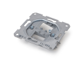 Modul de 2 porturi RJ45 – Visio S50 – Toolless Line – Metalic