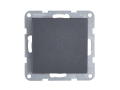 Buton simplu – Visio S55 – Antracit – CUBIC