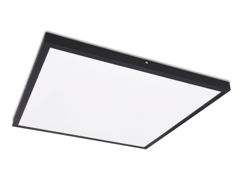 Panou LED aplicat 60x60 50W Negru – Alb neutru (4500K)