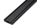 Set Luxo Linea – lampă pe șină LED 12W x3 + șină de 2m + sursă de alimentare – Negru – Alb neutru (4000K)