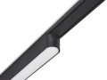 Set Luxo Linea – lampă pe șină LED 12W x3 + șină de 2m + sursă de alimentare – Negru – Alb neutru (4000K)
