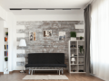 Set Luxo Linea – lampă pe șină LED 12W x3 + șină de 2m + sursă de alimentare – Negru – Alb neutru (4000K)