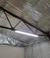 Set: 1x Corp de iluminat ermetic 2x150cm + 2x Tub LED 24W - Alb neutru (4500K)