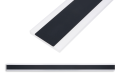 Lampă de fațadă - aplică LED de exterior Modern cu ramă 36W 120cm - Negru - Alb neutru (4500K)