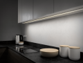Profil din aluminiu A pentru benzi LED - Auriu - 1m