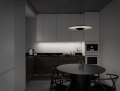 Profil din aluminiu A pentru benzi LED - Auriu - 1m