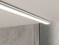 Profil din aluminiu D pentru benzi LED - Auriu - 2m