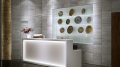 Profil din aluminiu Y pentru benzi LED - Auriu - 2m