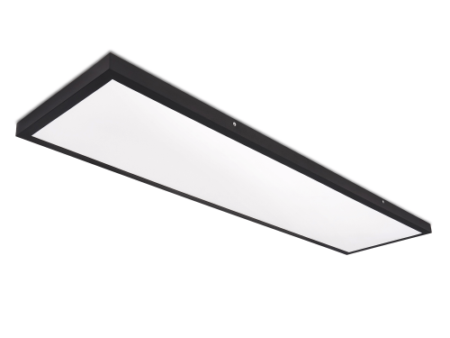 Panou LED de suprafață 120x30 50W Negru - Alb neutru (4500K)