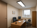 Panou LED de suprafață 120x30 50W Negru - Alb neutru (4500K)