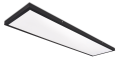Panou LED de suprafață 120x30 50W Negru - Alb neutru (4500K)