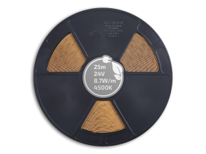 Bandă LED 24V | COB | 320LED | 25m | IP20 | Alb neutru (4500K)