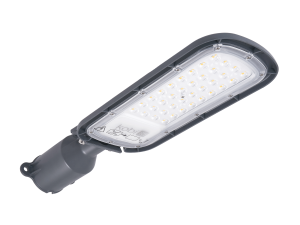 Lampă stradală LED BRELUXO 50W IP65 - Alb neutru (4000K) - 5000lm - 3 ani garanție