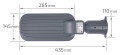 Lampă stradală LED BRELUXO 50W IP65 - Alb neutru (4000K) - 5000lm - 3 ani garanție