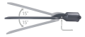 Lampă stradală LED BRELUXO 150W IP65 - Alb neutru (4000K) - 15 000lm - 3 ani garanție