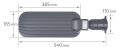 Lampă stradală LED BRELUXO 150W IP65 - Alb neutru (4000K) - 15 000lm - 3 ani garanție