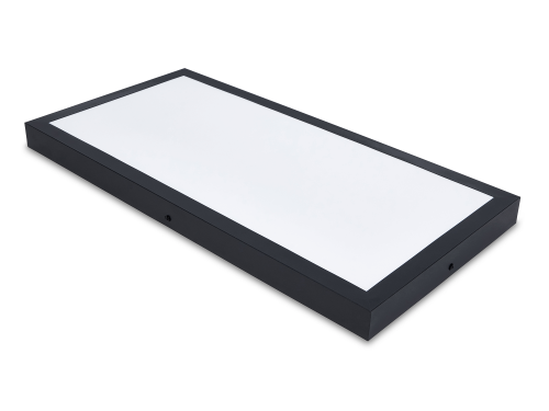 Panel LED 36W aplicat 30x60 – Negru – Alb neutru (4500K)