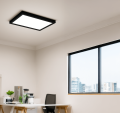 Panel LED 36W aplicat 30x60 – Negru – Alb neutru (4500K)