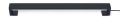 Aplica de perete LED KEA 5W 50 cm – negru mat – alb neutru (4000K)