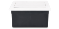 Priză încorporabilă în blat, 1x AC 230V, 1x USB-C și 1x USB-A, Multibox 5 - Crem