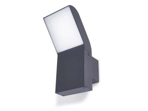 Lampă de exterior pentru fațadă - aplică de grădină - corp de iluminat exterior LED 12W Clark - negru