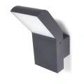 Lampă de exterior pentru fațadă - aplică de grădină - corp de iluminat exterior LED 12W Clark - negru