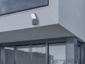Lampă de exterior pentru fațadă - aplică de grădină - corp de iluminat exterior LED 12W Clark - negru