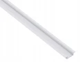 Set: Profil din aluminiu încastrat pentru benzi LED - Alb - 2m