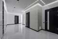 Set: Profil din aluminiu încastrat pentru benzi LED - Negru - 2m