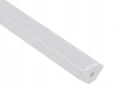 Set: Profil din aluminiu de colț pentru benzi LED - Alb - 2m