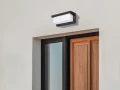 Lampă de fațadă - aplică - corp de iluminat exterior E27 Lagos 2 - Negru