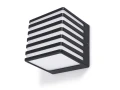 Lampă de fațadă - aplică - corp de iluminat exterior GX53 CUBE-3 IP54 - Negru