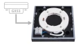 Lampă de fațadă - aplică - corp de iluminat exterior GX53 CUBE-3 IP54 - Negru