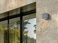 Lampă de fațadă - aplică - corp de iluminat exterior GX53 CUBE-3 IP54 - Negru