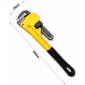 Cheie reglabilă pentru țevi, instalații sanitare, 14 [cali] 315 [mm]