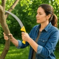 Fierăstrău manual de grădină pentru crengi 330 [mm] oțel 65Mn