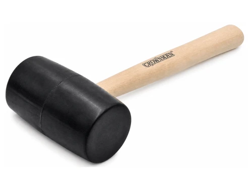 Ciocan de cauciuc pentru pavele 250 [g], cap negru