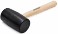 Ciocan de cauciuc pentru pavele 250 [g], cap negru