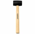 Ciocan de cauciuc pentru pavele 250 [g], cap negru