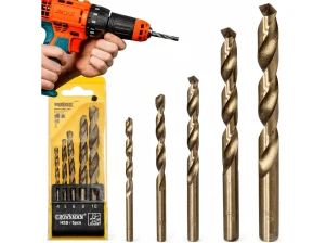 Set de burghie HSS pentru metal 5 buc. 4–10 [mm]