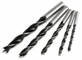 Set burghie pentru lemn 5 buc. HCS 4–10 [mm] în casetă